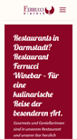 Mobile Screenshot of ferrucci-winebar.de